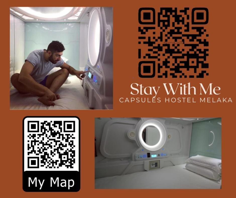 Stay With Me Capsules Hostel Malacca Exterior photo